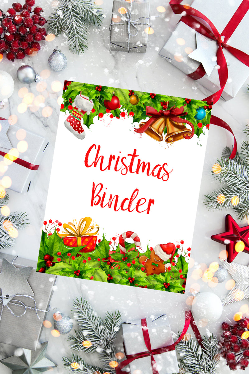 Christmas Binder {160+ pages}| TheHousewifeModern Christmas Binder {160+ pages}| TheHousewifeModern