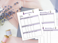 Printable Medical Planner