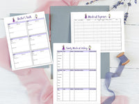 Printable Medical Planner