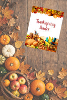 
              Get organized for Thanksgiving with a 170+ page printable Thanksgiving Binder. Includes a Thanksgiving planner, printable games and activities, kids' coloring pages, holiday decor, recipes, and more.
            