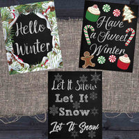 
              Bundle of Holiday & Seasonal Chalkboard Printables
            
