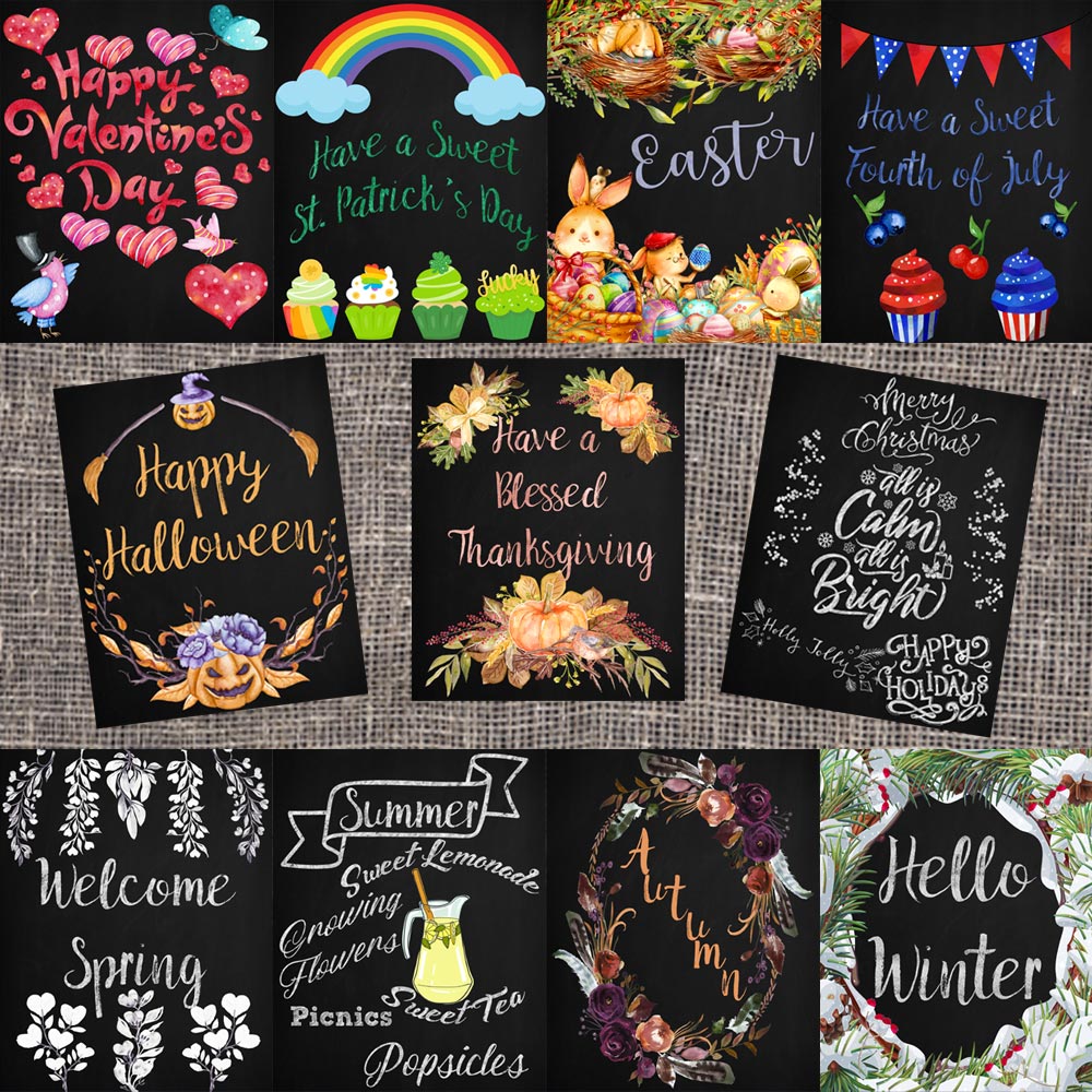 Chalkboard Art Printables