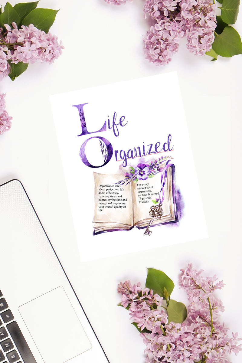 Life Organized Binder, image size:800x1200