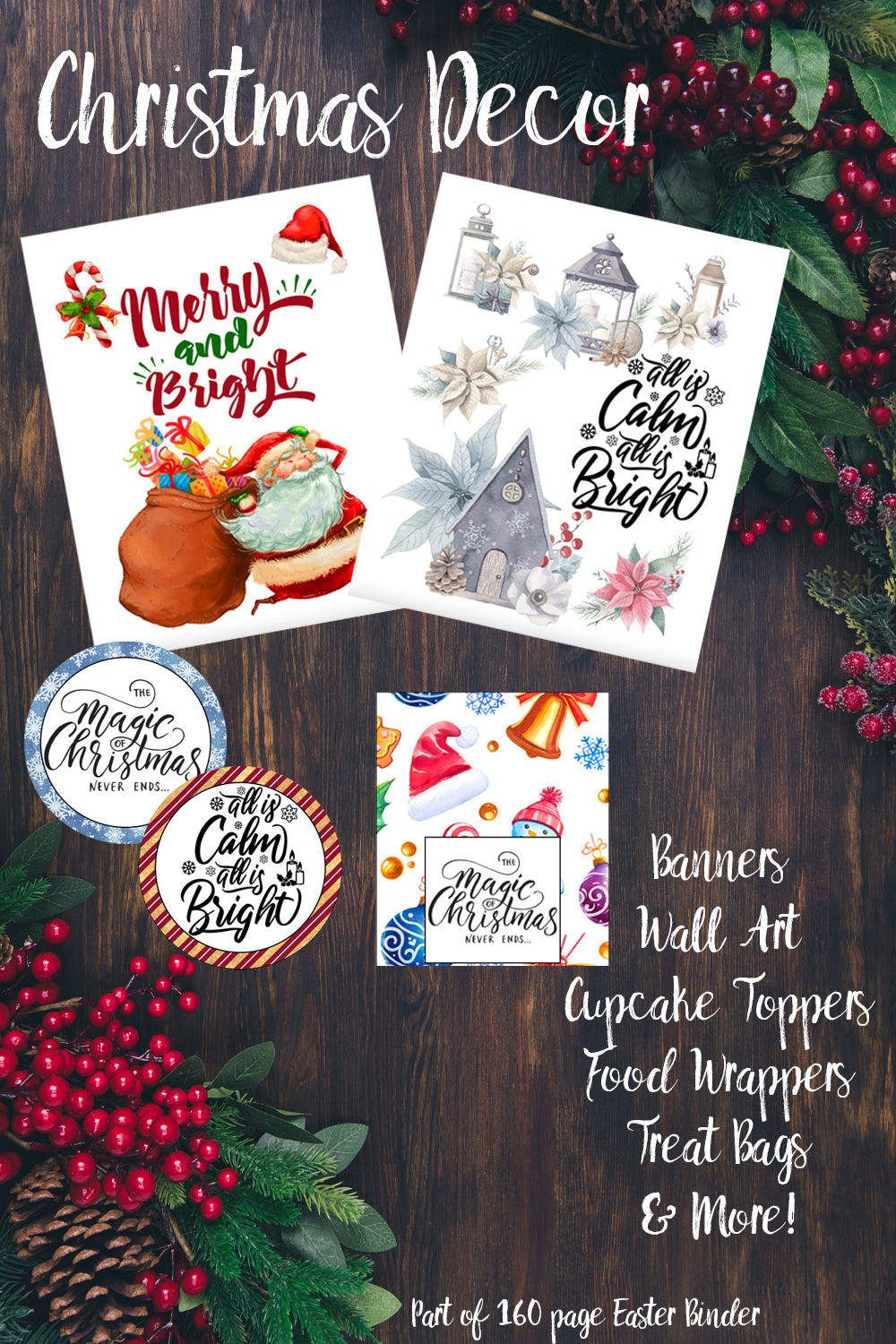 Christmas Binder {160+ pages}| TheHousewifeModern