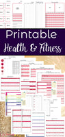 
              Health & Fitness Binder. 150+ pages to help you lose weight and get healthy. Along with the traditional content (food journals, exercise trackers, exercise journals, weight loss trackers, & more), it focuses on mindset. Finally change the one thing you need to lose weight…for good. 
            